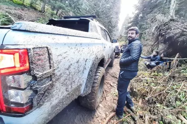 Domaniç Dağları'nda Off Road heyecanı