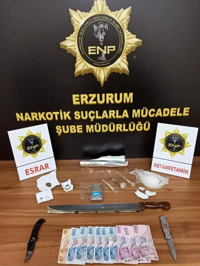 Erzurum'da uyuşturucuya geçit yok
