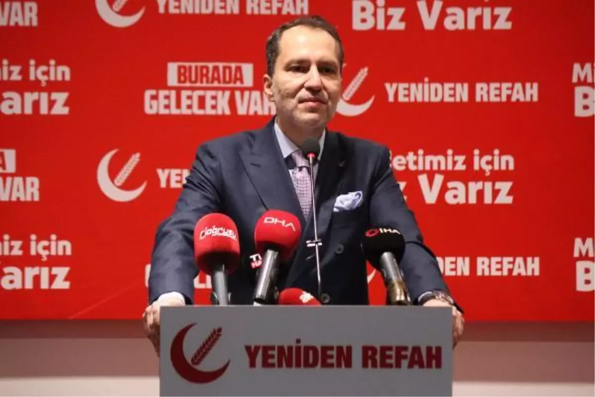 Yeniden Refah Partisi Genel Başkanı Fatih Erbakan'dan asgari ücret önerisi: En az yüzde 50 zam yapılmalı