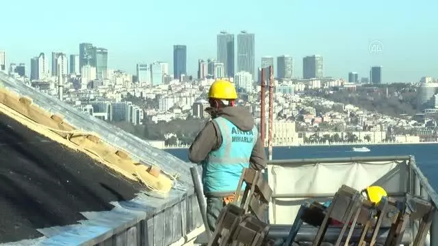 Fatih Köşkü'nde sürdürülen restorasyon çalışmalarının sonuna gelindi