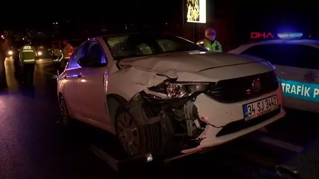 İSTANBUL-BEŞİKTAŞ'TA OTOYOLDA KARŞI YÖNE GEÇMEYE ÇALIŞAN YAYA KAZADA HAYATINI KAYBETTİ