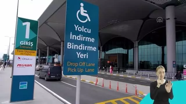 İstanbul Havalimanı Erişilebilir Rota ile engelleri kaldırdı