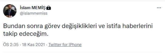 Lütfi Elvan'ın istifasının ardından İslam Memiş'ten ses getirecek iddia: Ben asıl bombayı bekliyorum