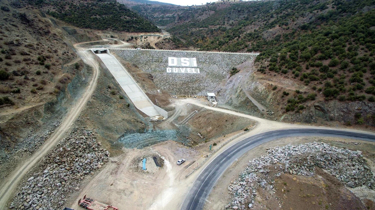 Manisa'daki Güveli Barajı tamamlandı