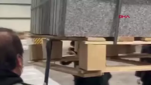 TIR'daki palet takozlarının içinden 27 kilo eroin çıktı