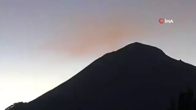 Son dakika haberi... Popocatepetl Yanardağı'nda patlama