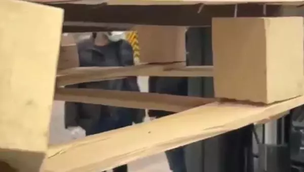 TIR'daki palet takozlarının içinden 27 kilo eroin çıktı