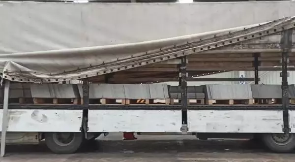 TIR'daki palet takozlarının içinden 27 kilo eroin çıktı