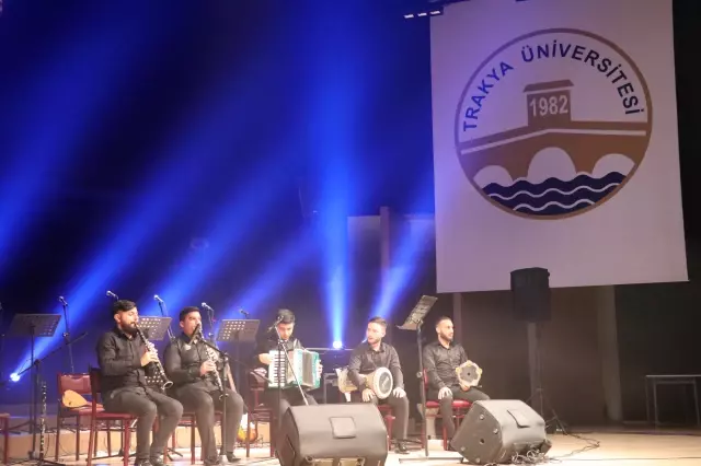 Edirne'de Batı Trakya Gecesi coşkuyla kutlandı