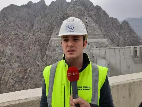 TÜRKİYE'NİN EN YÜKSEK BARAJINDA GERİ SAYIM BAŞLADI