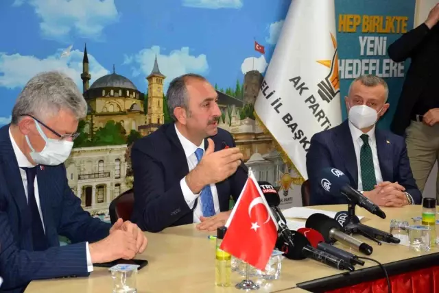 Adalet Bakanı Abdülhamit Gül: Türkiye'de bir muhalefet sorunu olduğunu hepimiz görüyoruz