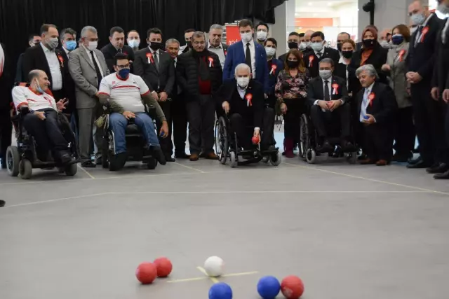 BALIKESİR - AK Parti Genel Başkanvekili Yıldırım, engelliler programında konuştu