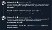 Son dakika haberleri! İçişleri Bakanı Soylu, Eren Kış-6 Operasyonu kapsamında Tunceli Ovacık kırsalında 3 teröristin etkisiz hale getirildiğini, 1 jandarma personelinin...