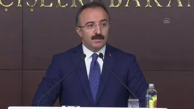 Son dakika haber... İçişleri Bakanlığı Sözcüsü Çataklı, bilgilendirme toplantısı düzenledi Açıklaması