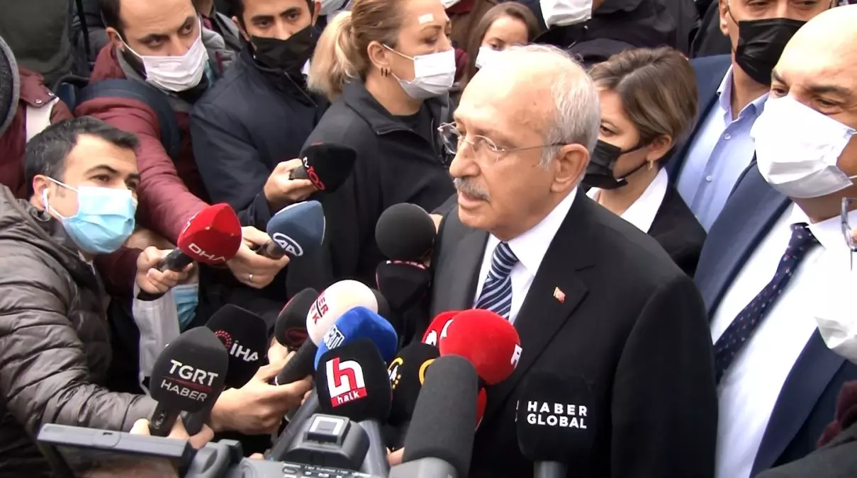 CHP Genel Başkanı Kılıçdaroğlu, TÜİK önünde açıklama yaptı (2)