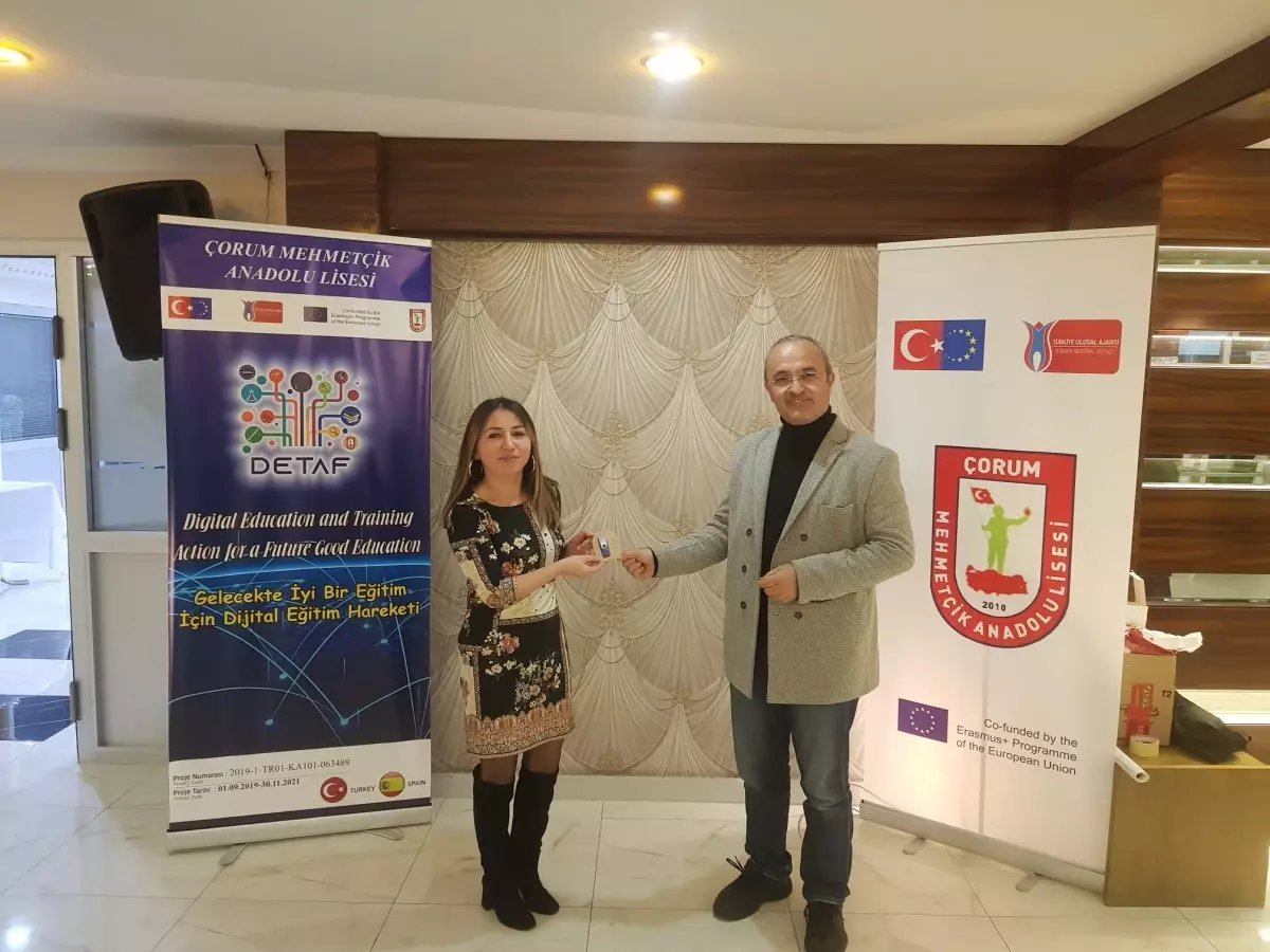 Çorum Mehmetçik Lisesi öğretmenleri İspanya'da eğitim programına katıldı