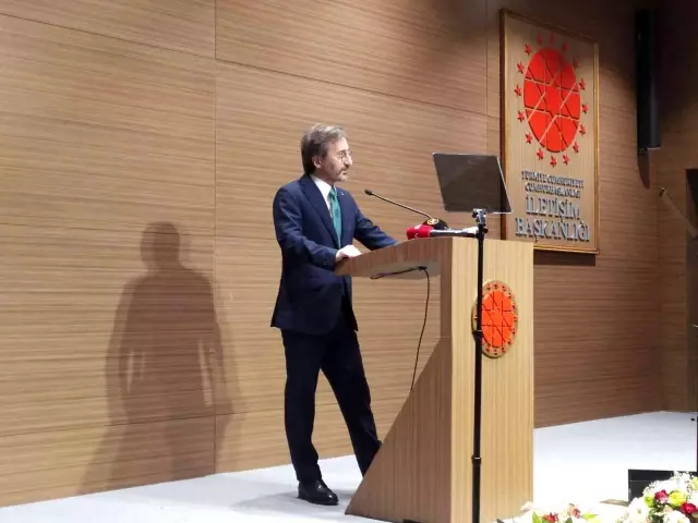 Cumhurbaşkanlığı İletişim Başkanı Altun, Uluslararası Medya Mensupları Türkçe Eğitimi Sertifika Törenine katıldı