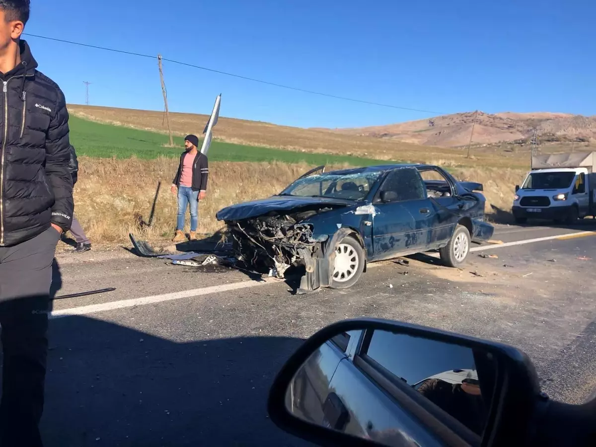 Diyarbakır'da trafik kazası: 2 yaralı