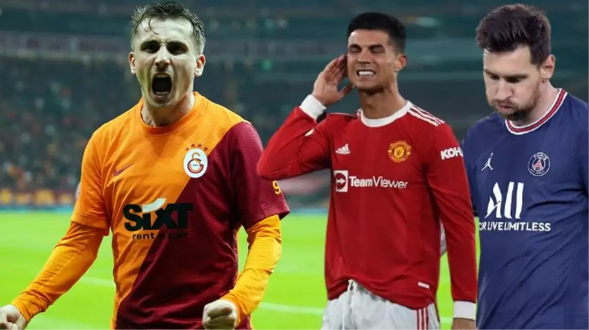 Dünya, Kerem Aktürkoğlu'nu konuşuyor! Galatasaray'ın yıldızı, Ronaldo ve Messi'ye nal toplattı