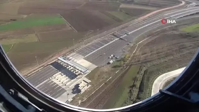 En önemli ulaşım ağı güzergahına havadan denetim