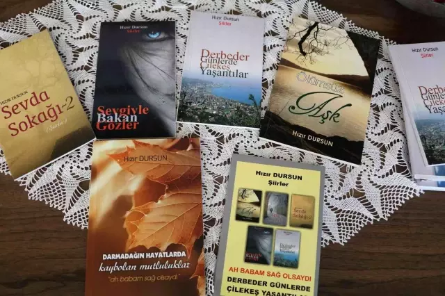 Engeli şiir yazmasına engel olamadı