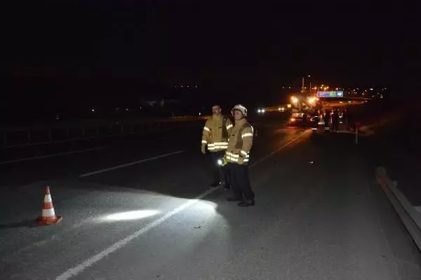 EYÜPSULTAN'DA TAKSİNİN ÇARPTIĞI İNEK ÖLDÜ