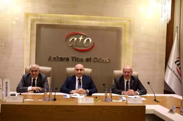 Halkbank Genel Müdürü Arslan ATO'da