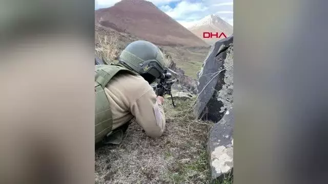 Son dakika: Ağrı, Kars ve Erzurum'da 'Eren Kış-10 Operasyonu' başlatıldı