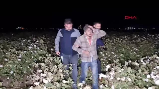 Kaçak göçmenleri taşıyan minibüs, polisten kaçarken devrildi