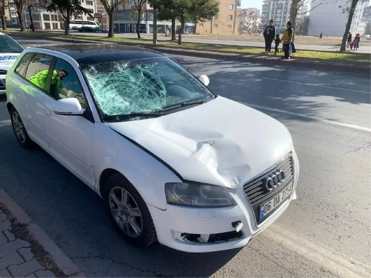 Karşıya geçemedi