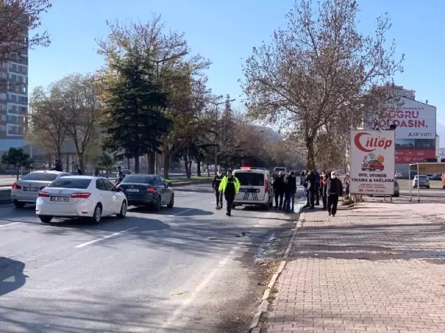 Karşıya geçemedi