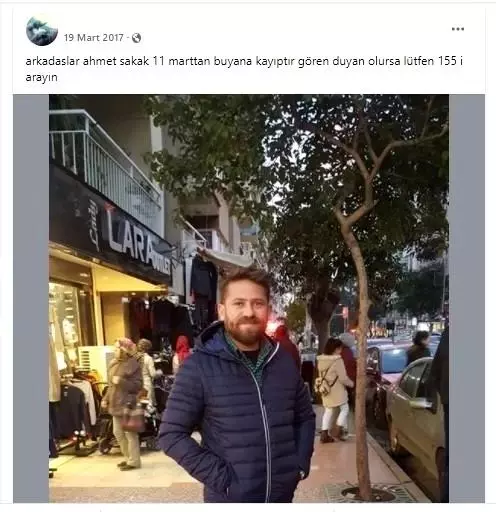 Kayıp ilanı verdiği arkadaşının ölümünde 4 yıl sonra şüpheli olarak tutuklandı
