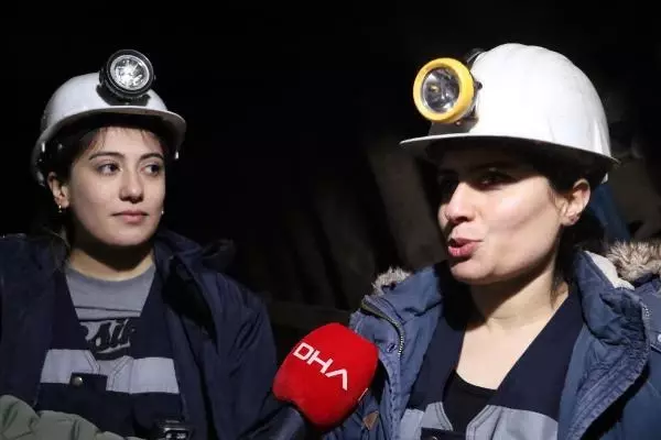 MADENCİLERİN CANI 2 KADIN MÜHENDİSE EMANET