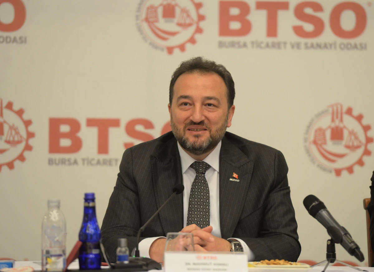 MÜSİAD Genel Başkanı Asmalı, Bursa'da iş dünyası temsilcileriyle bir araya geldi Açıklaması