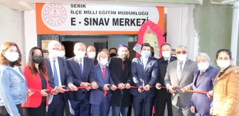 Serik'te E-Sınav Merkezi açıldı