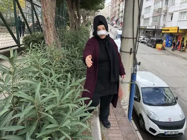 Spor yaparken pitbull saldırısında burnundan yaralandı
