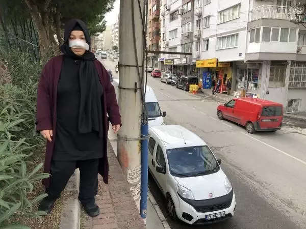 Spor yaparken pitbull saldırısında burnundan yaralandı
