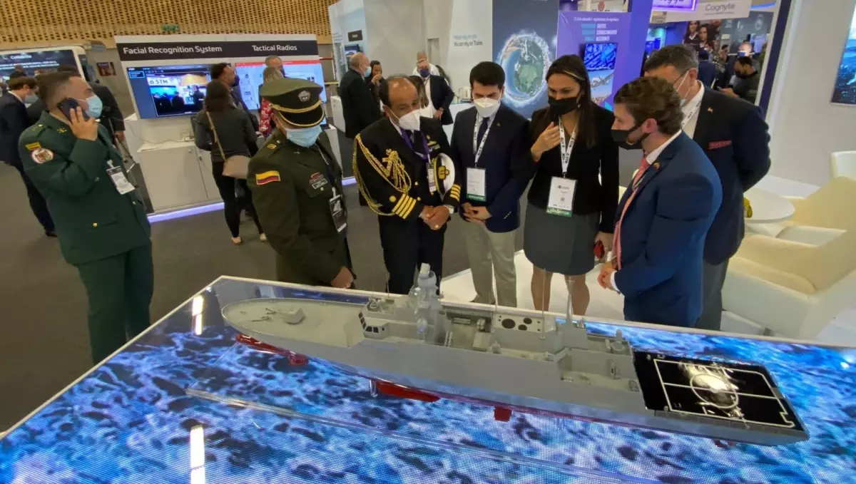 STM, deniz projelerini ve taktik mini İHA sistemlerini Expodefensa'da sergiledi