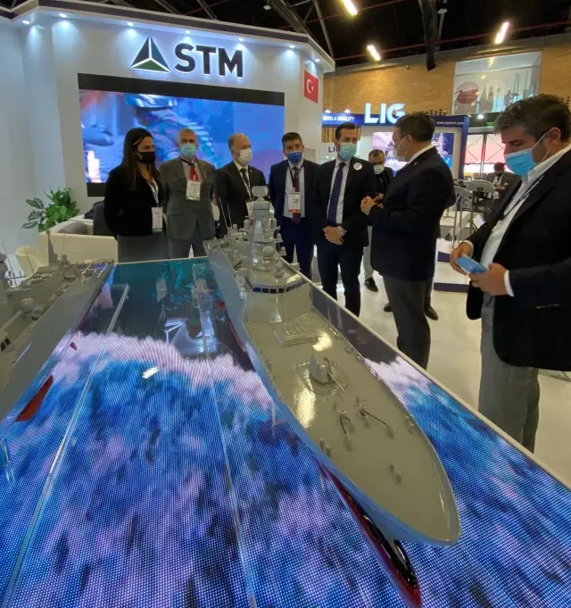 STM, deniz projelerini ve taktik mini İHA sistemlerini Expodefensa'da sergiledi