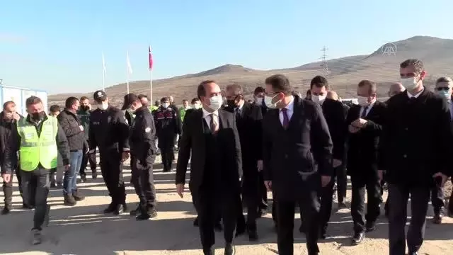 Tarım ve Orman Bakan Yardımcısı Özkaldı baraj inşaatını inceledi