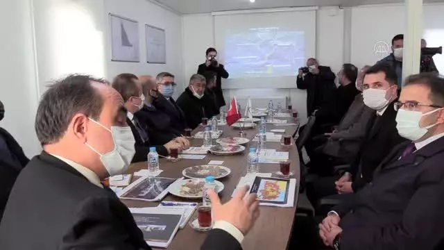 Tarım ve Orman Bakan Yardımcısı Özkaldı baraj inşaatını inceledi