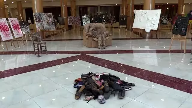 Son dakika! Teröre Karşı Renklerle Birleşmek Projesi resim sergisi açıldı