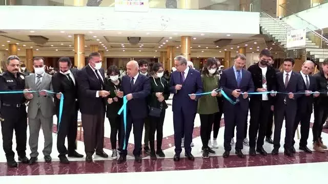 Son dakika! Teröre Karşı Renklerle Birleşmek Projesi resim sergisi açıldı