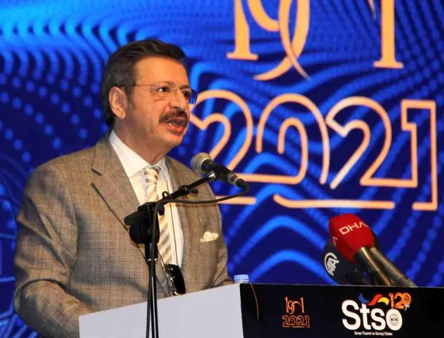 TOBB Başkanı Hisarcıklıoğlu: Ankara-Sivas yüksek hızlı tren hattı da artık tamamlanmalı.