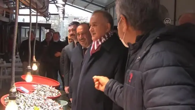 BALIKESİR - MHP heyeti Adım Adım 2023: İl İl Anadolu programı kapsamında Bandırma'da ziyaretlerde bulundu