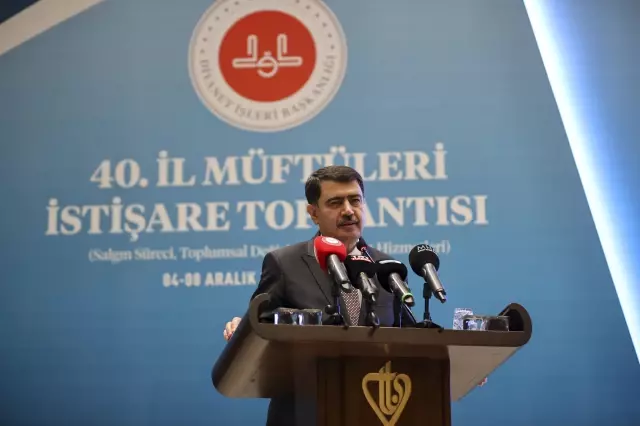 Erbaş: Diyanetin gündelik tartışmaların içine çekilmesi son derece üzücüdür