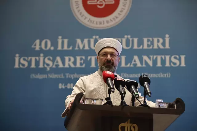 Erbaş: Diyanetin gündelik tartışmaların içine çekilmesi son derece üzücüdür
