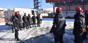 Son dakika haberleri: Erzurum'da arama kurtarma eğitimi alan polisler afetlerin 'çevik kuvvet'i olacak