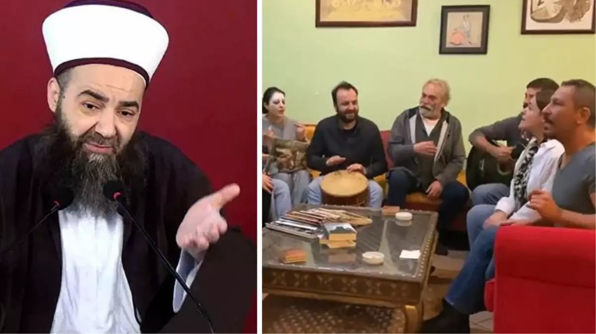 Haluk Bilginer ve ekibi, Cübbeli Ahmet Hoca'nın sözlerinden beste yaptı; sosyal medyada yer yerinden oynadı