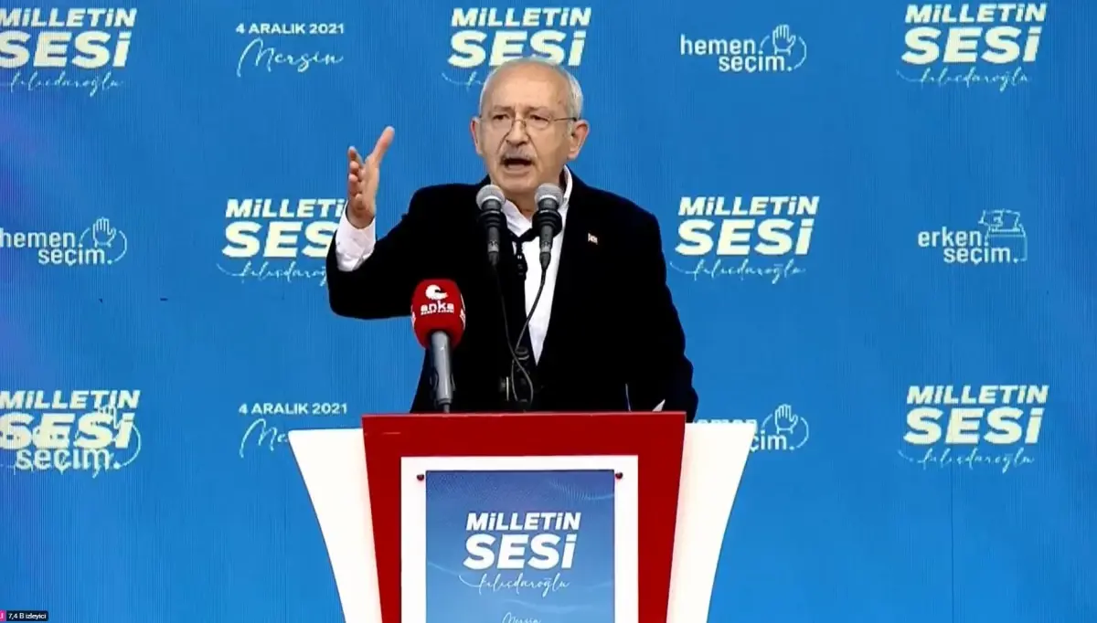 Kılıçdaroğlu, alandaki coşkulu kalabalığa yeni bir bakanlık sözü verdi: İktidara gelirsek Esnaf Bakanlığı kuracağız
